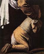 Madonna del Rosario (detail) fdg Caravaggio