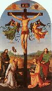 Christ on the Cross with the Virgin, Saint Jerome, Mary Magdalene and John the Baptist Raphael
