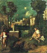 The storm Giorgione