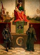 Madonna and Child Enthroned between St Francis and St Liberalis Giorgione