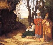 Three ways Giorgione