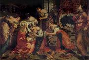 The Birth of St John the Baptist Tintoretto