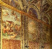 interior of the villa farnesina Raphael