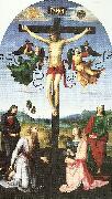 crucifixon with Raphael