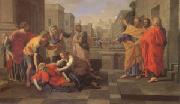 The Death of Sapphira (mk05) Poussin