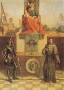 Virgin and CHild with SS Francis and Liberalis Giorgione