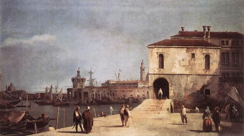 Canaletto The Fonteghetto della Farina