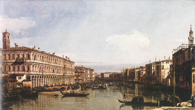 Canaletto View of the Grand Canal fg