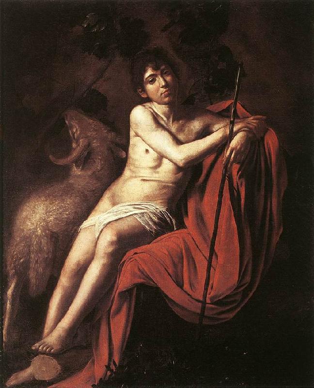 Caravaggio St John the Baptist fdg