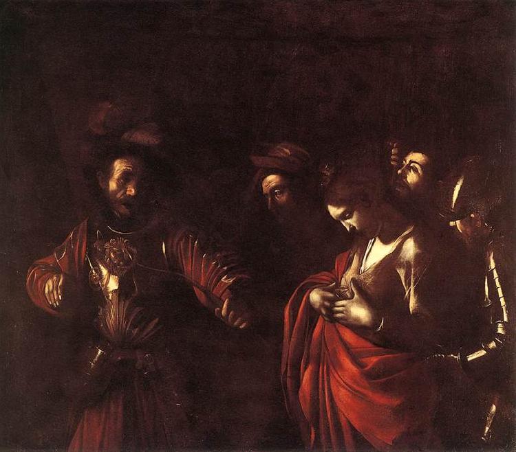 Caravaggio The Martyrdom of St Ursula f