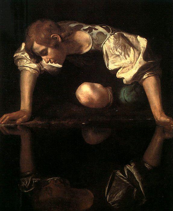 Caravaggio Narcissus