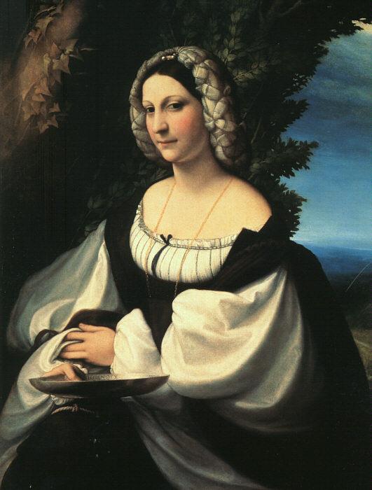 Correggio Portrait of a Gentlewoman