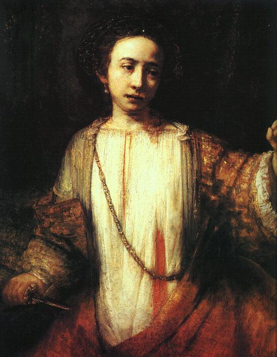 Rembrandt Lucretia