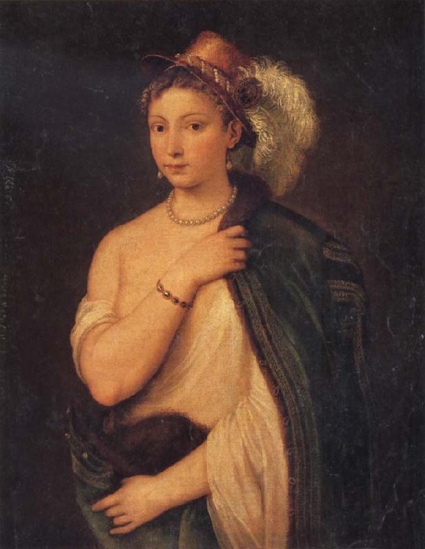 Titian Portrait of a Young Woman