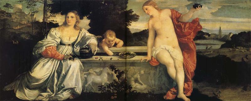 Titian Sacred and Profanc Love