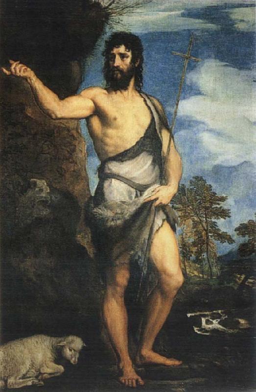 Titian St John the Baptist