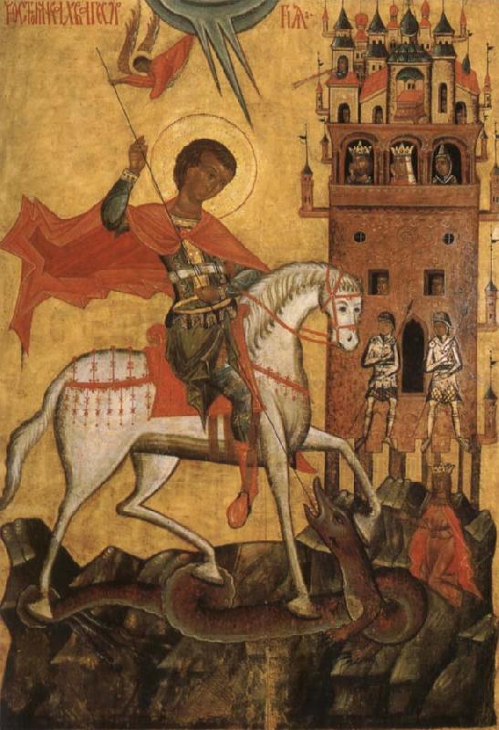 Anonymous The Miracle of St George and the Dragon