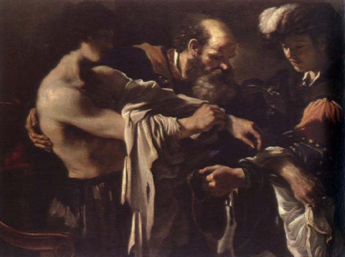 GUERCINO return of the prodigal son