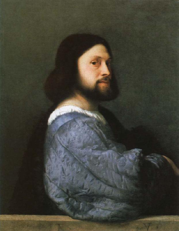 Titian portrait of a man