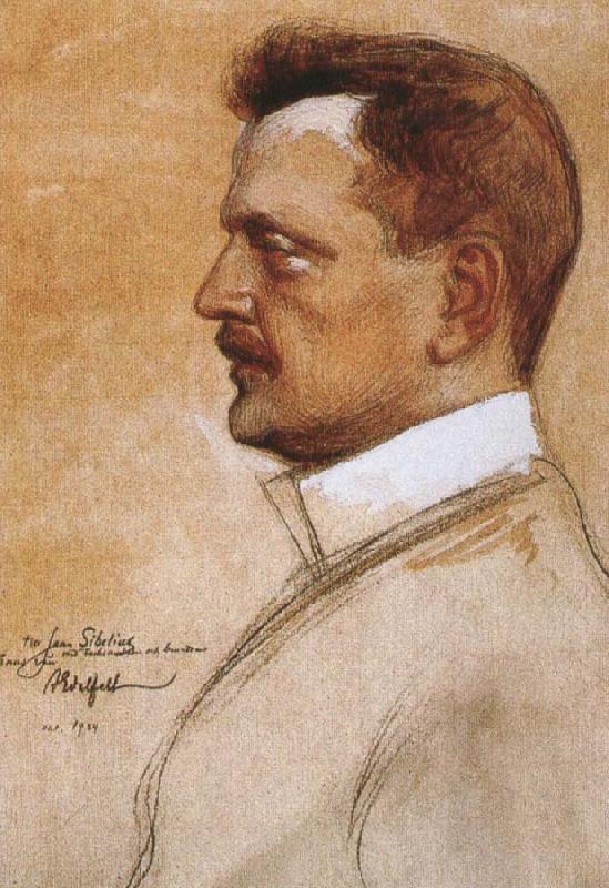 sibelius by albert edelfelt