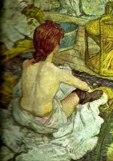 toulouse-lautrec sittande akt