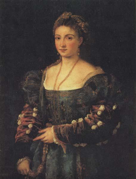 Titian Portrait of a Woman