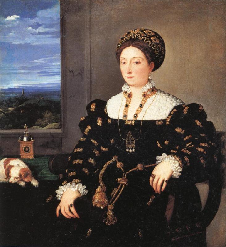 Titian Portrait of Eleonora Gonzaga della Rovere