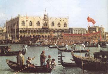 Canaletto The Bacino di S Marco on Ascension Day (mk25)