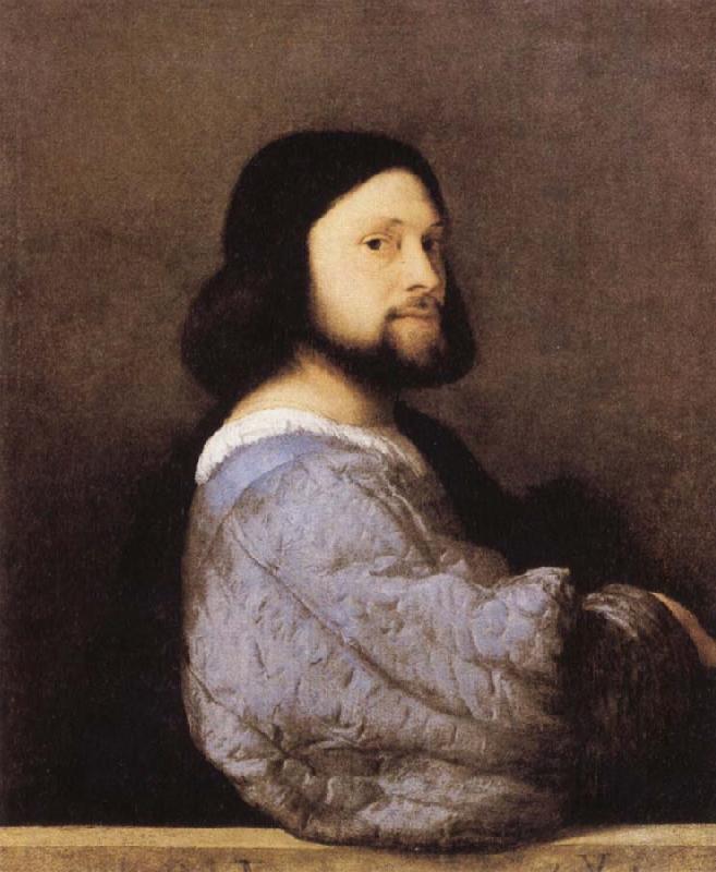 Titian Portrait of a Bearded Man